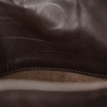 Bottega Veneta Nappa Intrecciato Parachute Bag Ebano 7 of 16