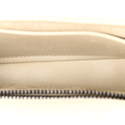Christian Dior Lambskin Macrocannage Small Dior Caro Bag Ivory 5 of 12