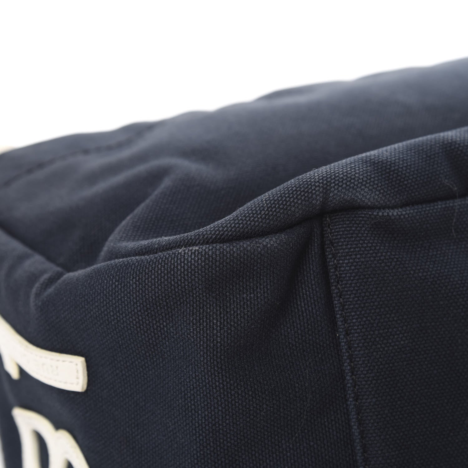 Chanel Canvas Sport Drawstring Hobo Navy Off White 12 of 16