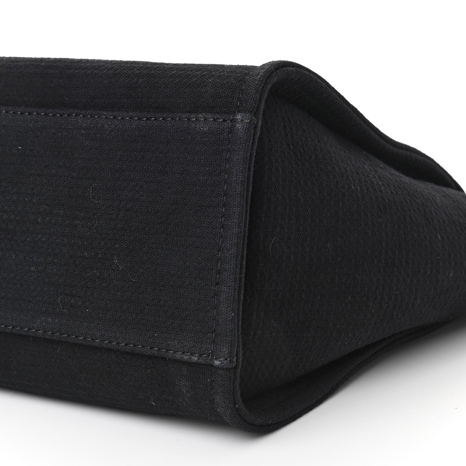 Chanel Mixed Fibers Small Deauville Tote Black 10 of 10