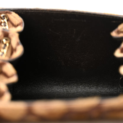 Chanel Pony Hair Reissue 2.55 Accordion Flap Brown 12 of 14
