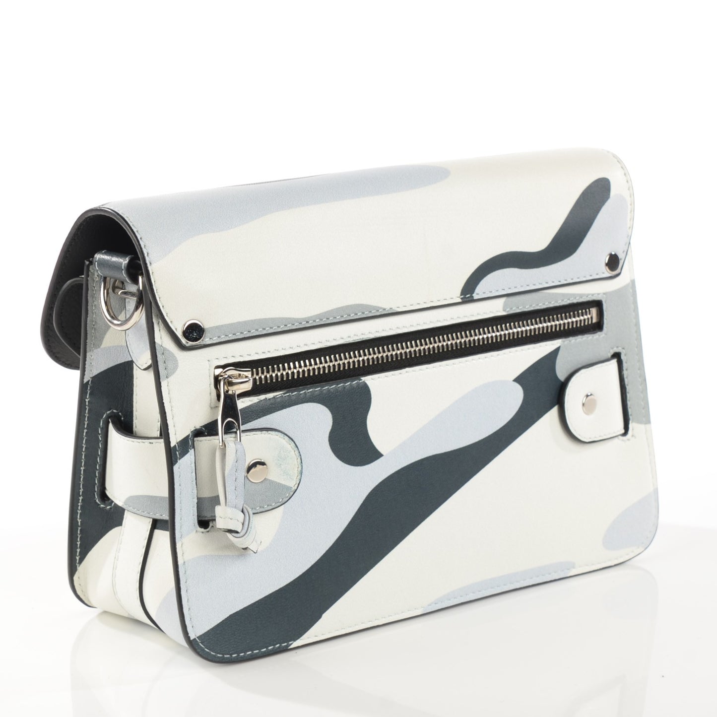 Smooth Calfskin Camouflage Mini PS11 Classic Shoulder Bag