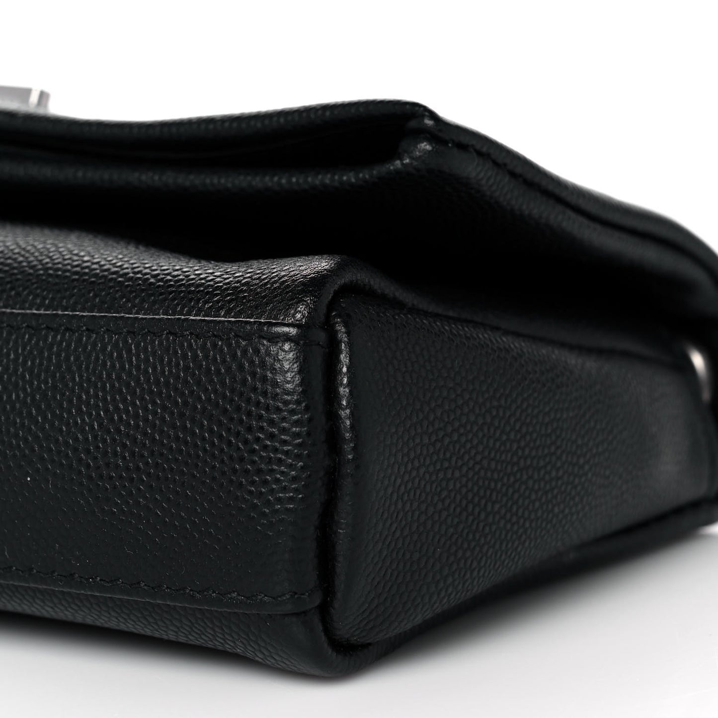 Grain De Poudre Monogram Toy West Hollywood Fold-Over Bag Black