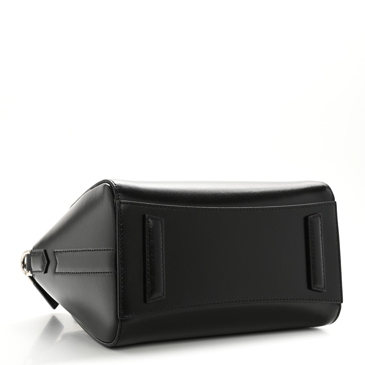Shiny Lord Calfskin Mini Antigona Black