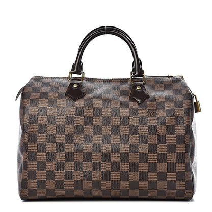 Louis Vuitton Damier Ebene Speedy 30 1 of 15