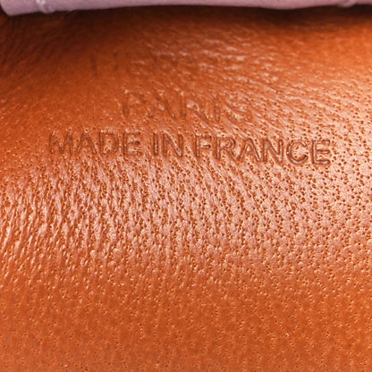 Hermes Milo Lambskin Horse Hair Grigri Rodeo Horse Bag Charm PM Gold Mauve Pale Black 4 of 5