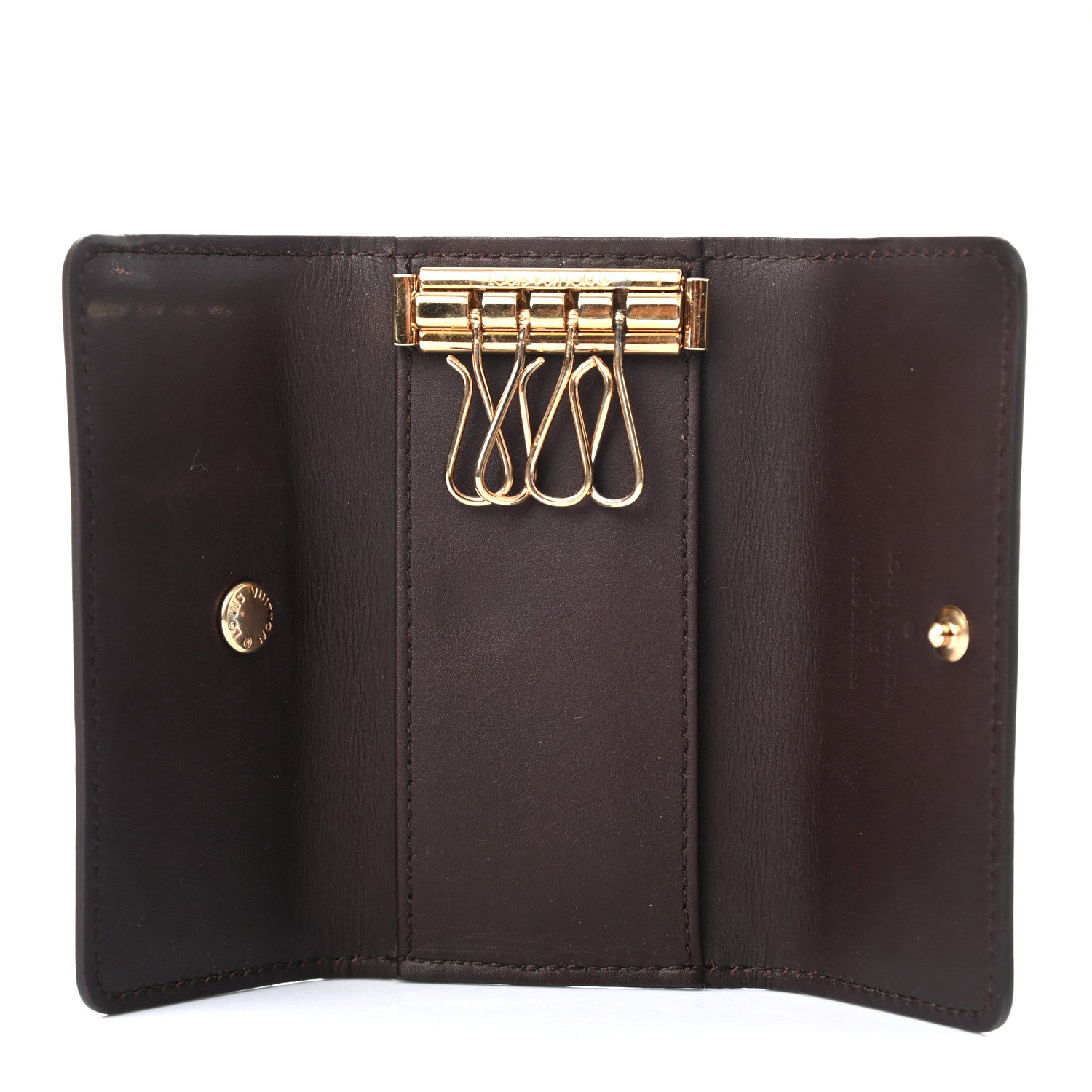 Louis Vuitton Vernis Multicles 4 Key Holder Amarante 5 of 8