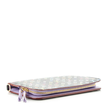 Louis Vuitton Monogram Multicolor Insolite Wallet Black Violet 4 of 6