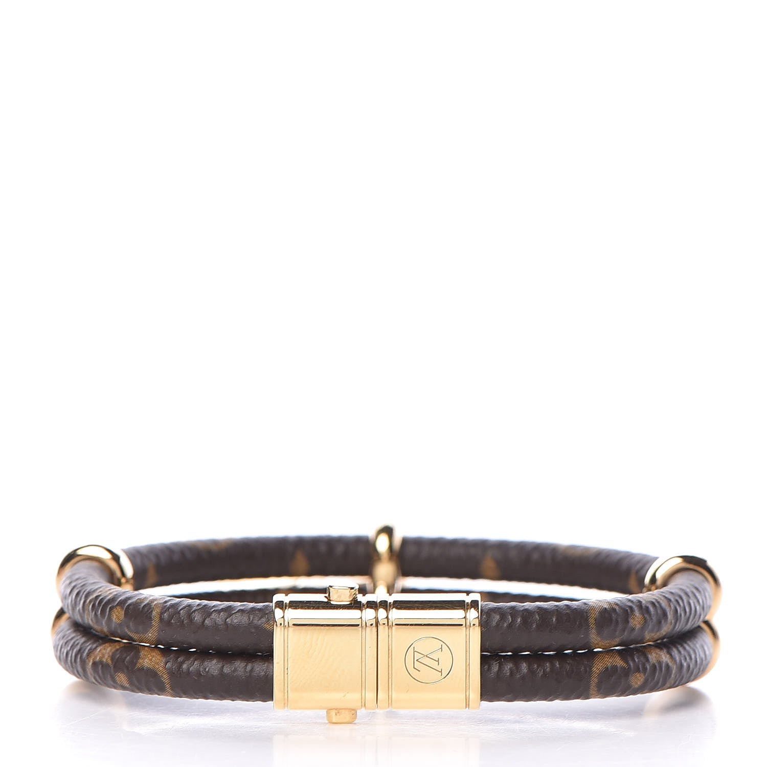 Louis Vuitton Monogram Keep It Twice Bracelet 17 3 of 7