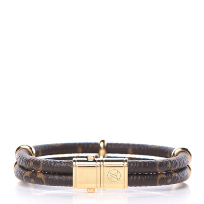 Louis Vuitton Monogram Keep It Twice Bracelet 17 3 of 7