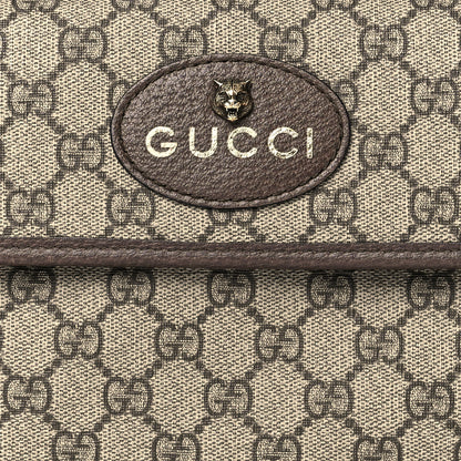 Gucci GG Supreme Monogram Neo Vintage Web Belt Bag Brown 9 of 12