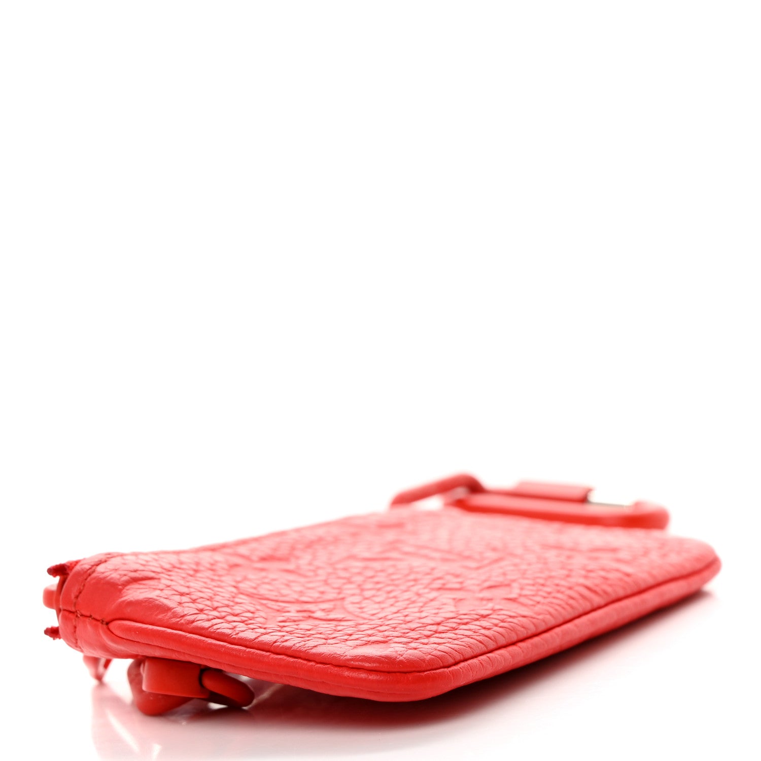 Louis Vuitton Taurillon Monogram Solar Ray Key Pouch Rouge 4 of 9