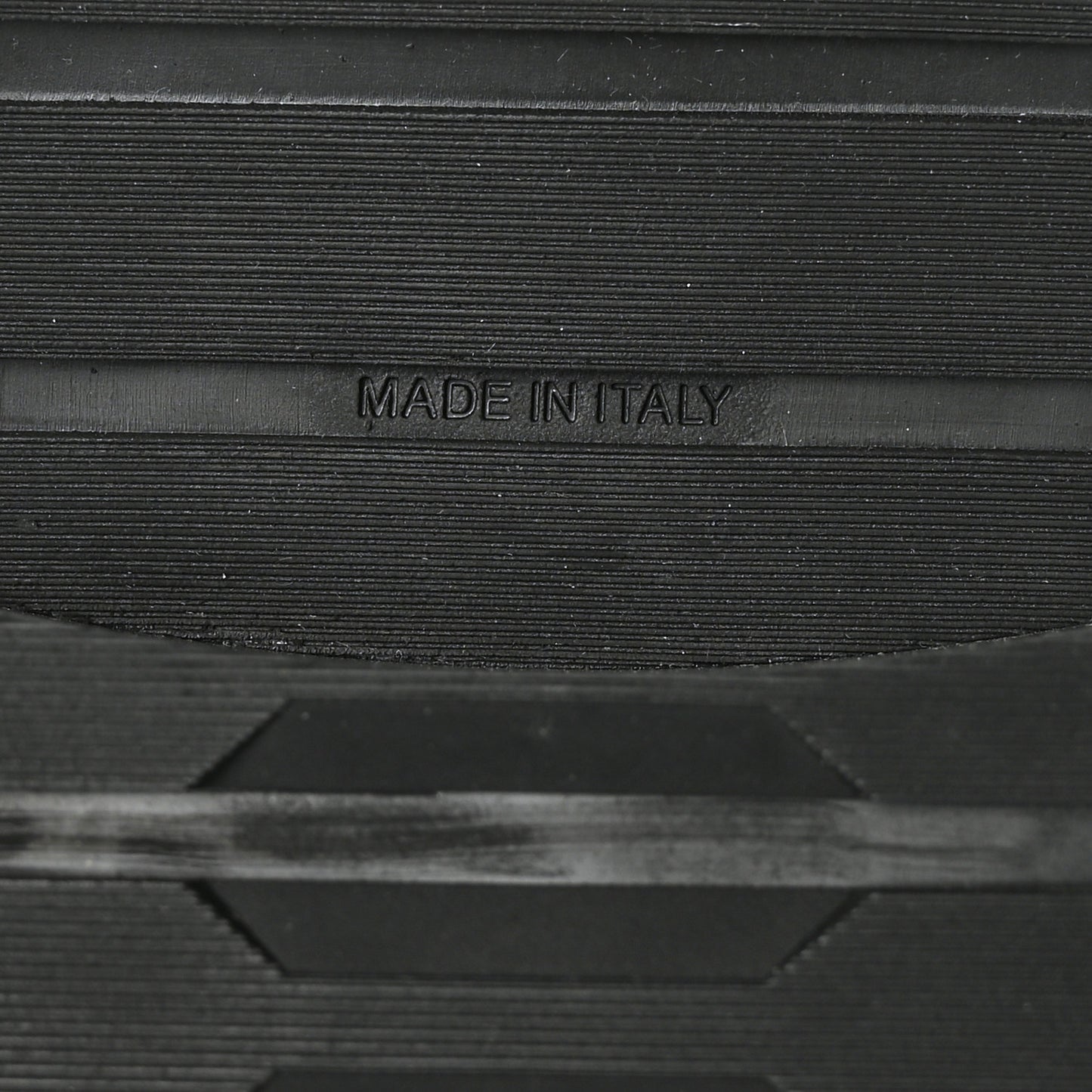 Shiny Calfskin Quilted Lace Up Combat Boots 40 Black