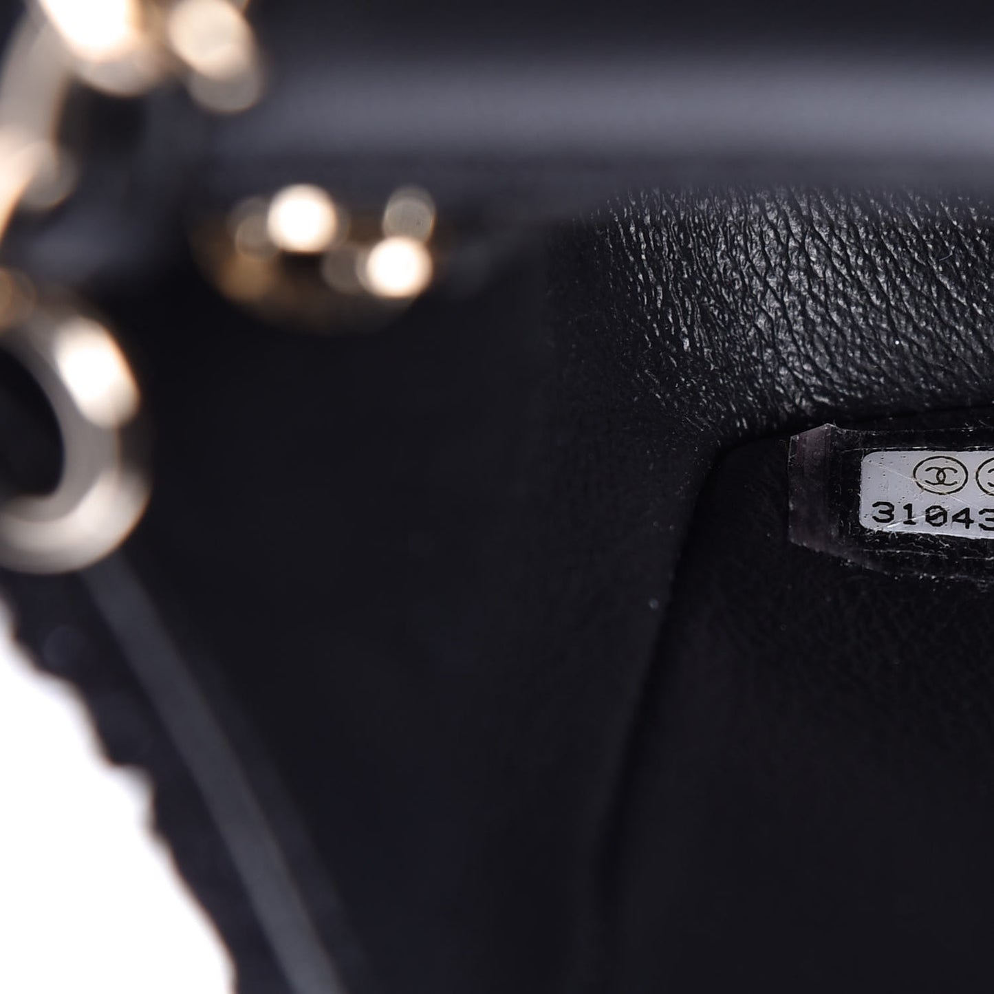 Tweed Quilted Mini Rectangular Flap Black