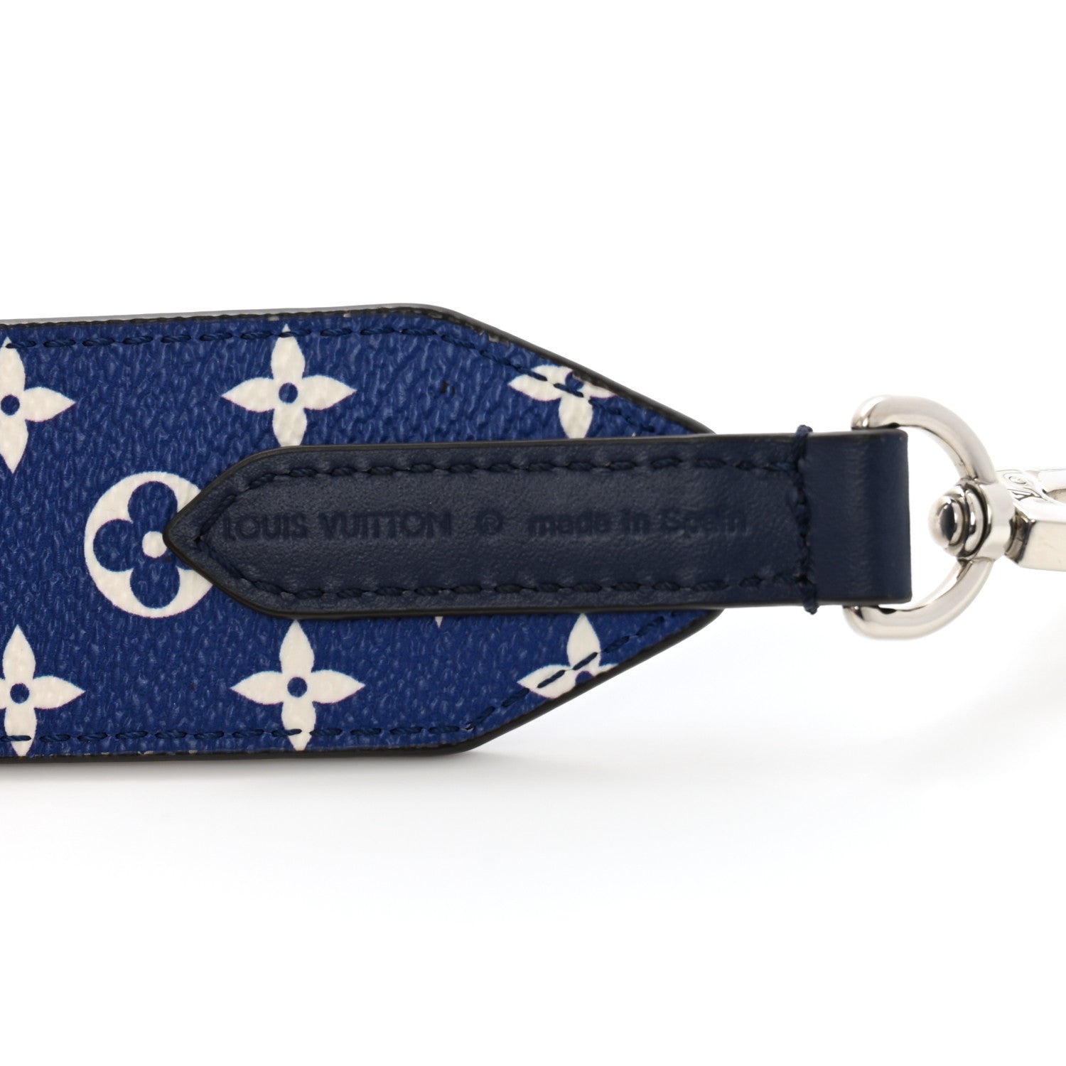 Louis Vuitton Monogram Escale Bandouliere Shoulder Strap Blue 3 of 4