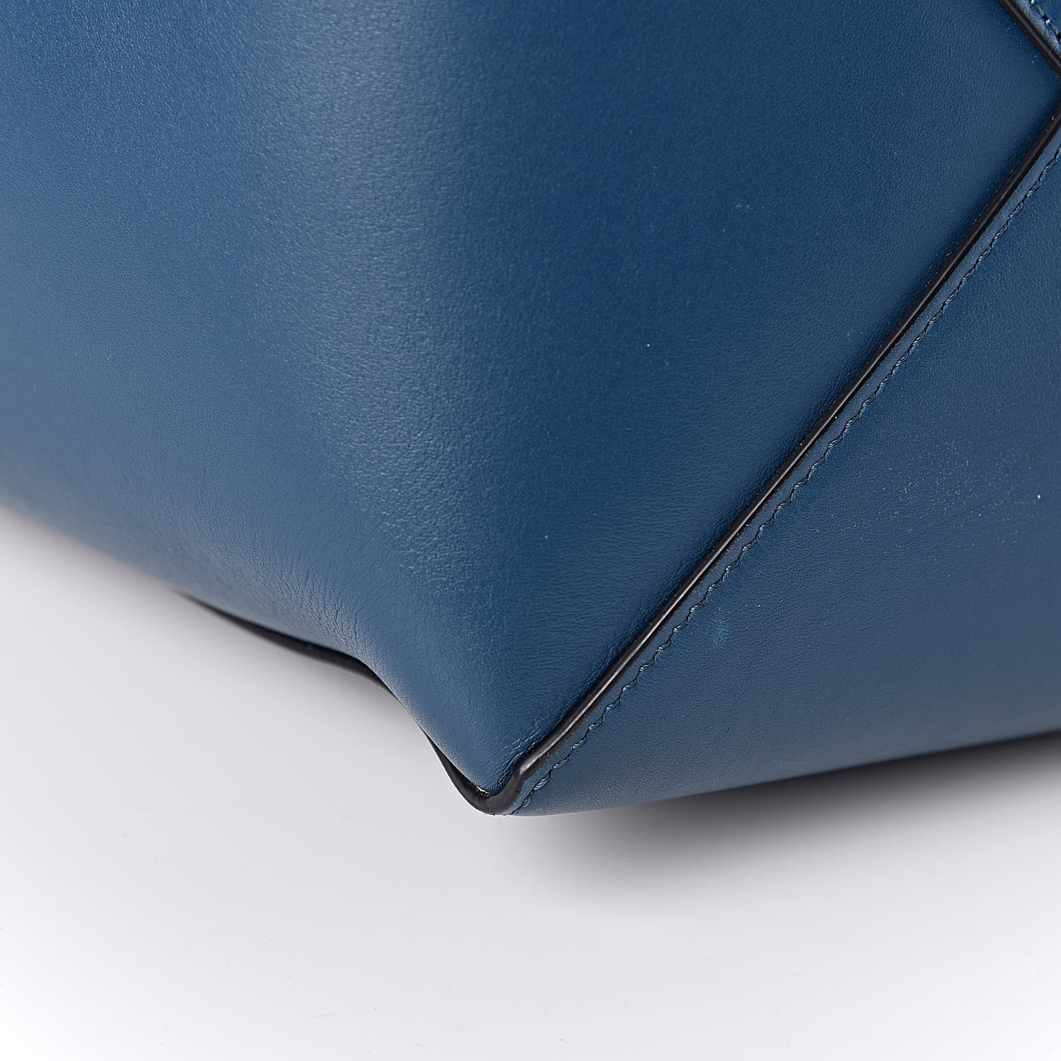 Celine Smooth Calfskin Small Tassel Cabas Phantom Deep Blue 15 of 20
