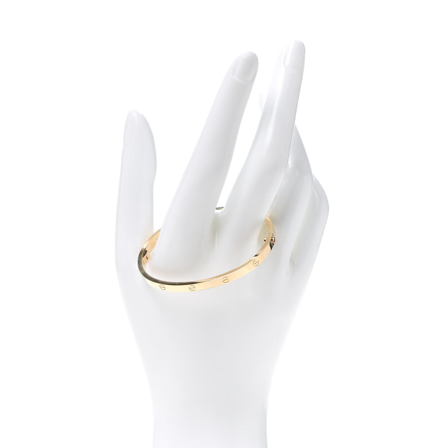 18K Yellow Gold Small LOVE Bracelet 16