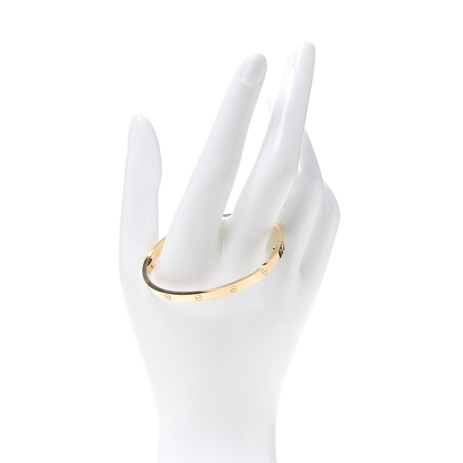 Cartier 18K Yellow Gold Small LOVE Bracelet 16 2 of 7