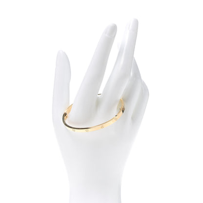 Cartier 18K Yellow Gold Small LOVE Bracelet 16 2 of 7