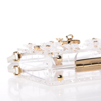 Dolce & Gabbana Plexiglass Bohemia Box Bag White 7 of 10
