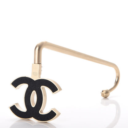 Chanel Baguette Crystal CC Purse Hook Gold 5 of 5