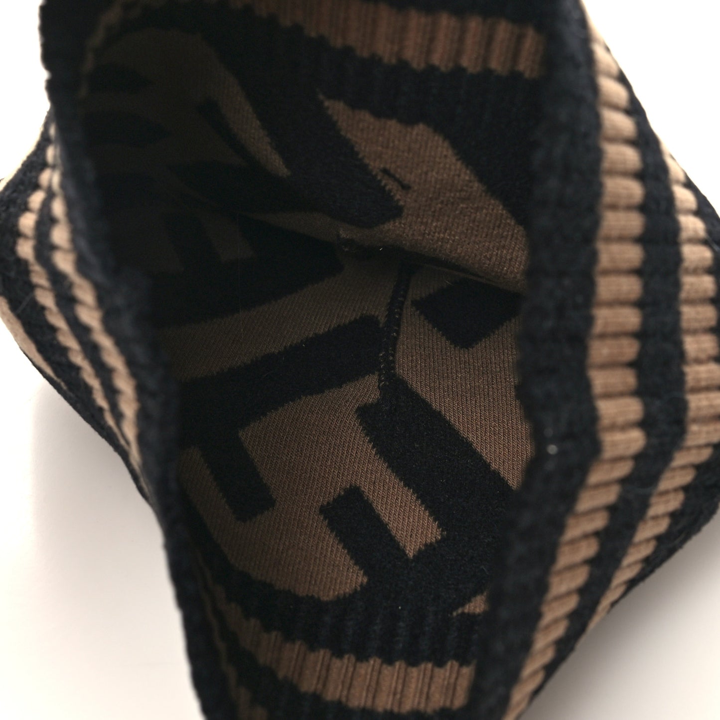 Wool FF Beanie Tobacco Black