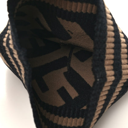 Fendi Wool FF Beanie Tobacco Black 3 of 4