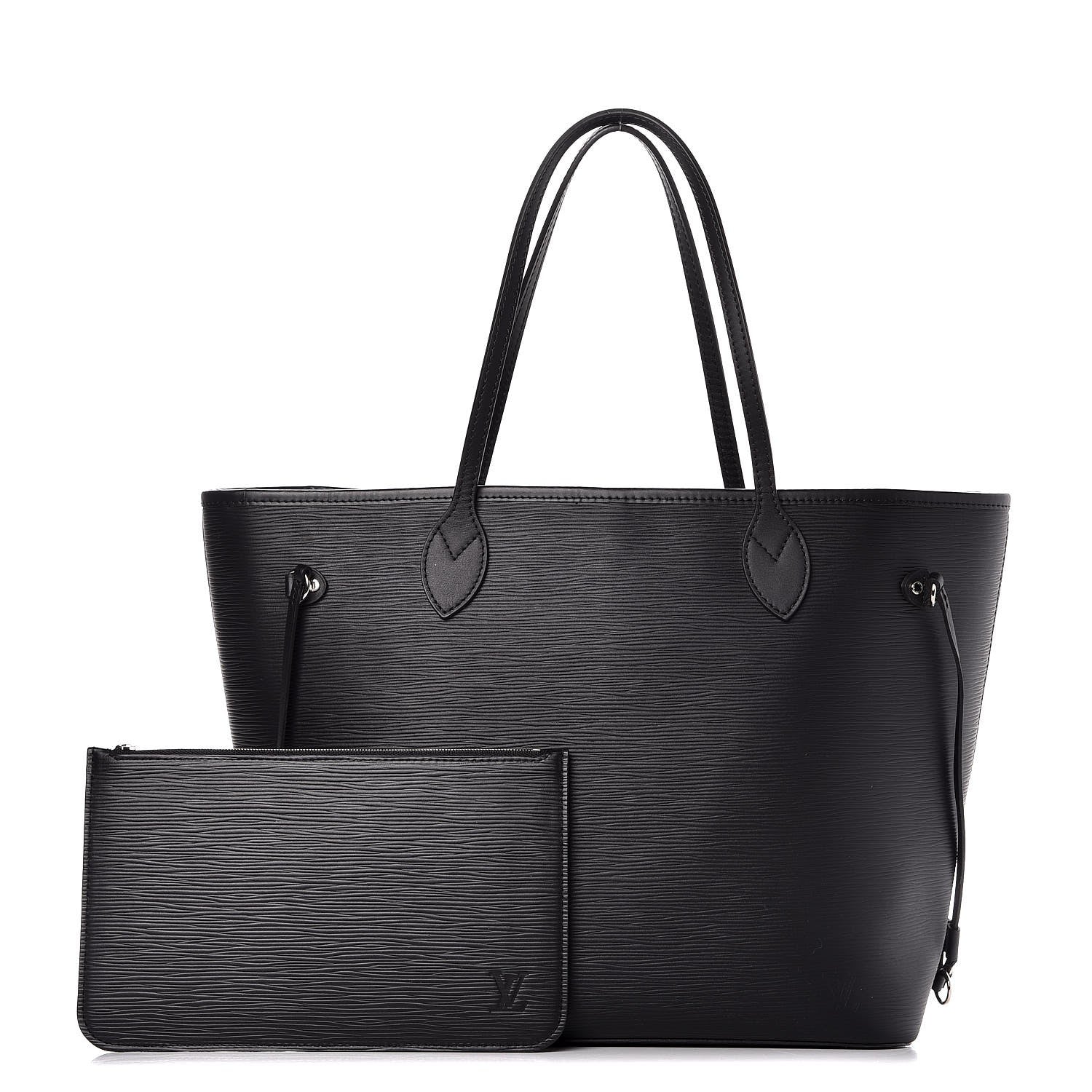 Louis Vuitton Epi Neverfull MM Black 1 of 9