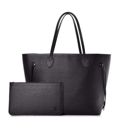 Louis Vuitton Epi Neverfull MM Black 1 of 9