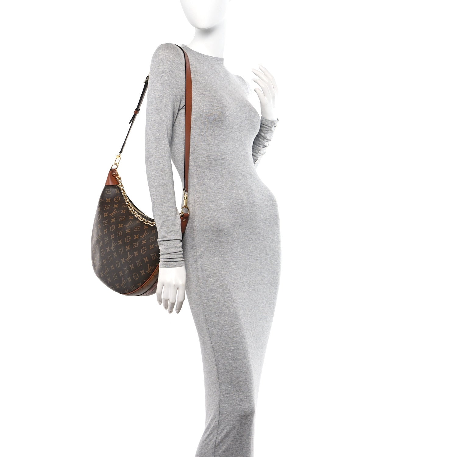 Louis Vuitton Reverse Monogram Loop Hobo 2 of 10