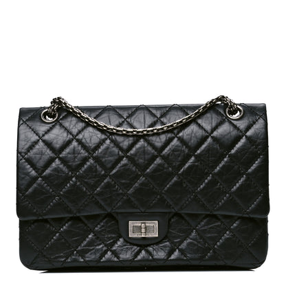 Chanel Aged Calfskin Quilted 2.55 Reissue 226 Flap Black 1 of 4