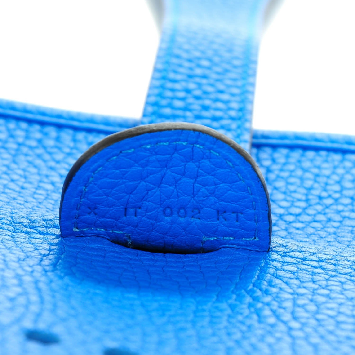 Hermes Taurillon Clemence Evelyne III GM Bleu Hydra 7 of 9