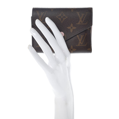 Louis Vuitton Monogram Victorine Wallet Rose Ballerine 2 of 9