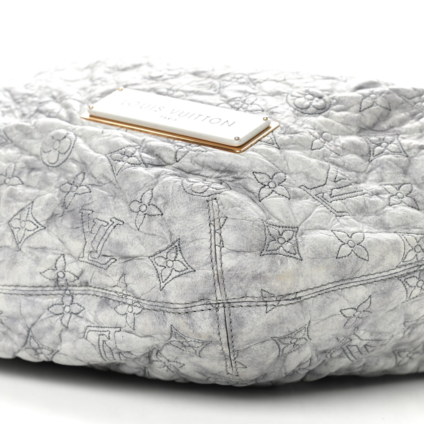 Lambskin Olympe Nimbus GM Gris Perle