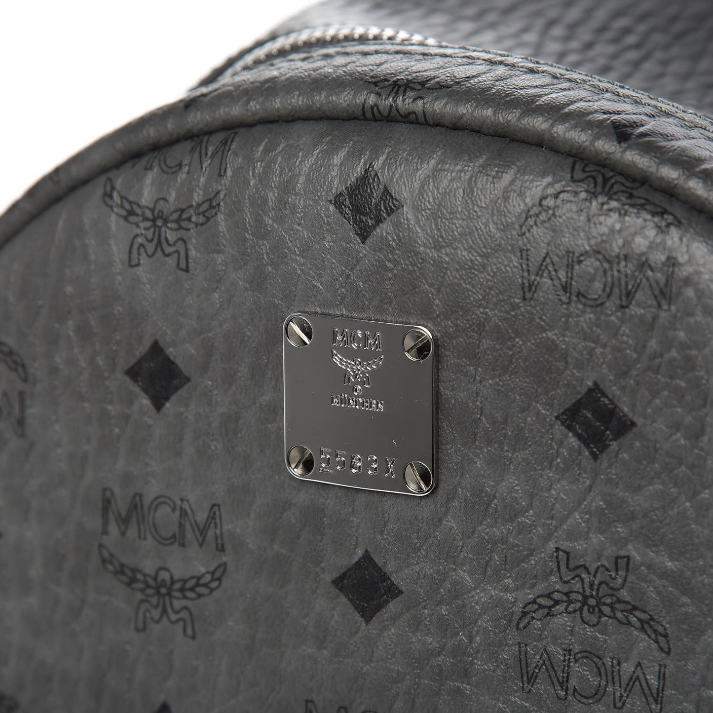 Visetos Side Stud Medium Stark Backpack Grey
