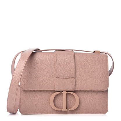 Christian Dior Ultra Matte Grained Calfskin 30 Montaigne Flap Bag Blush 1 of 8