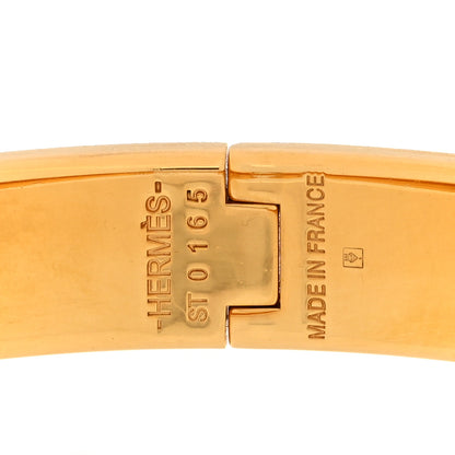 Hermes Enamel Narrow Clic Clac H Bracelet PM White 4 of 4