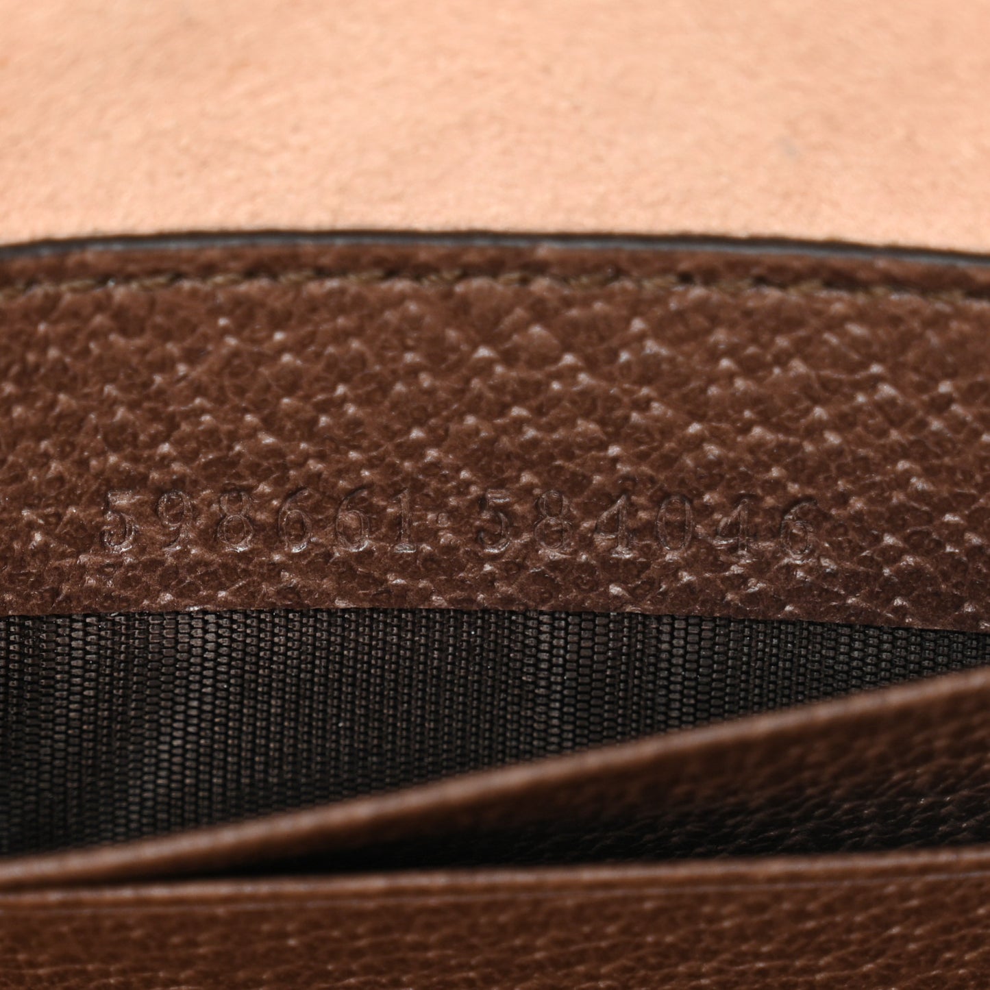 GG Supreme Monogram Web Mini Ophidia Round Backpack Brown