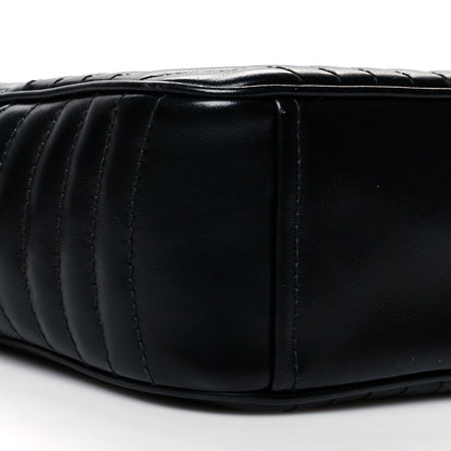 Prada Soft Calfskin Diagramme Crossbody Bag Black 8 of 9