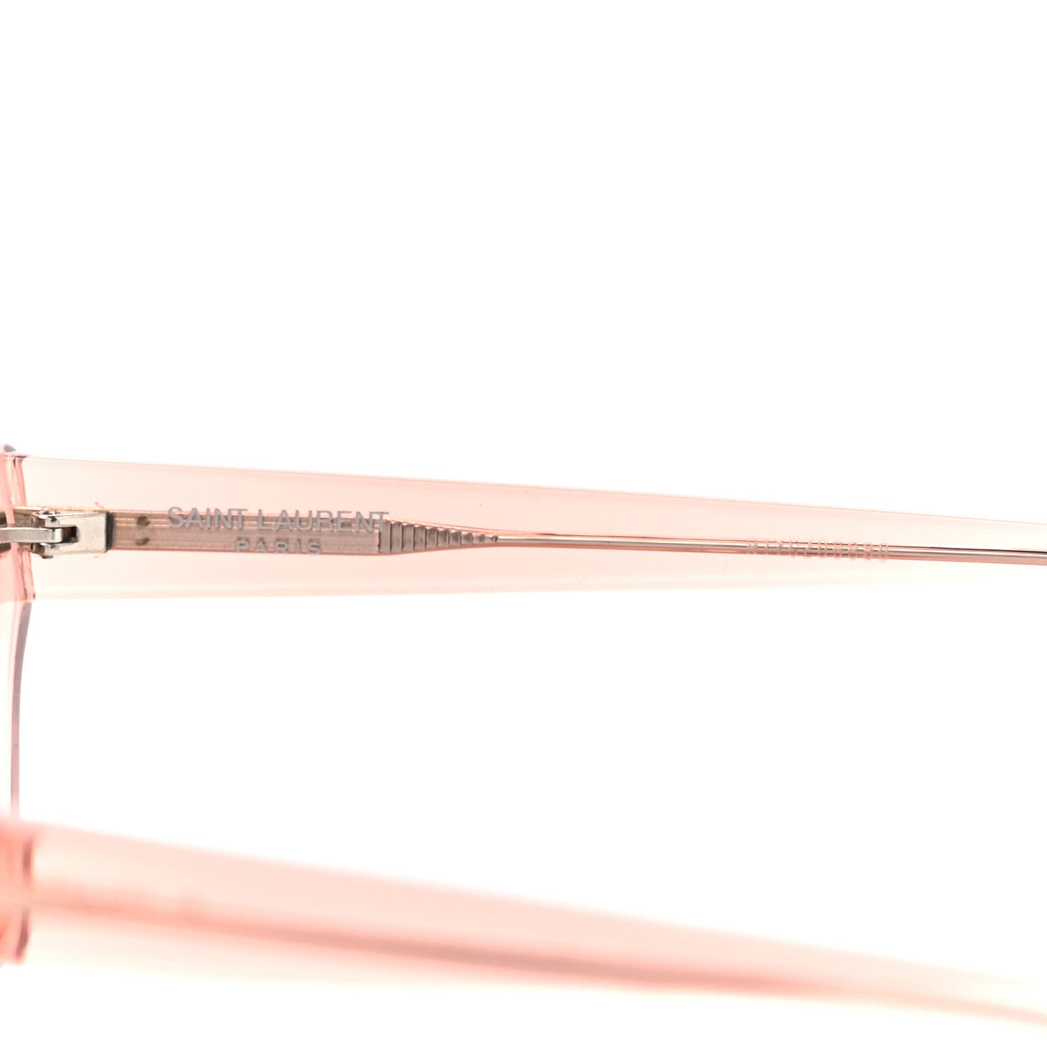 Saint Laurent Acetate Mica Cat Eye Sunglasses SL 276 Pink 6 of 8