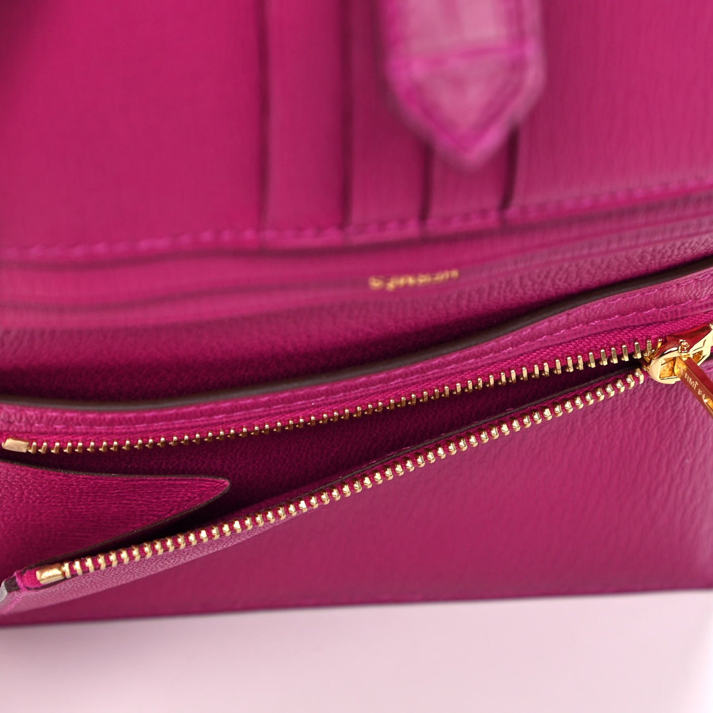 Matte Alligator Bearn Compact Wallet Rose Scheherazade