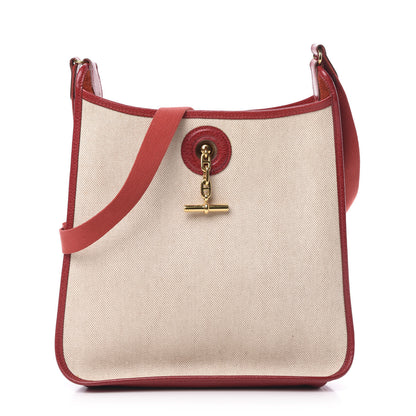 Hermes Toile Ardennes Vespa PM Rouge Vif 1 of 17