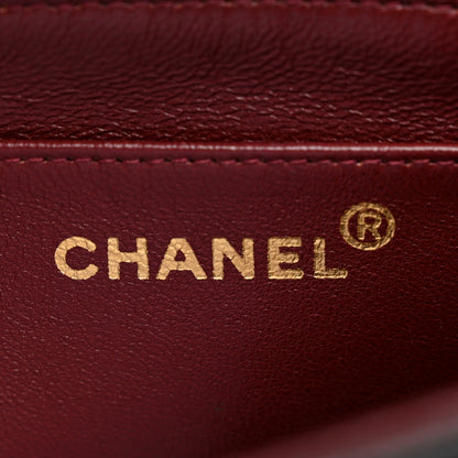 Chanel Lambskin Quilted Small Single Flap Black 7 of 11