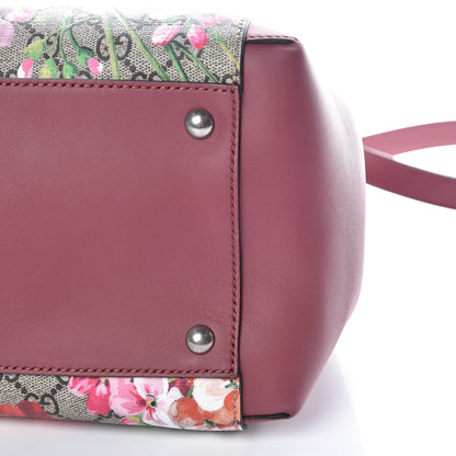 Gucci Soft GG Supreme Monogram Blooms Top Handle Bag Beige Multicolor Dry Rose 7 of 10