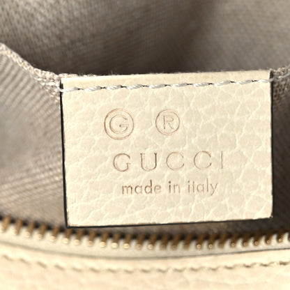 Gucci Monogram Dollar Calfskin Mini Bree Messenger Bag Beige Ebony Avoire 6 of 9