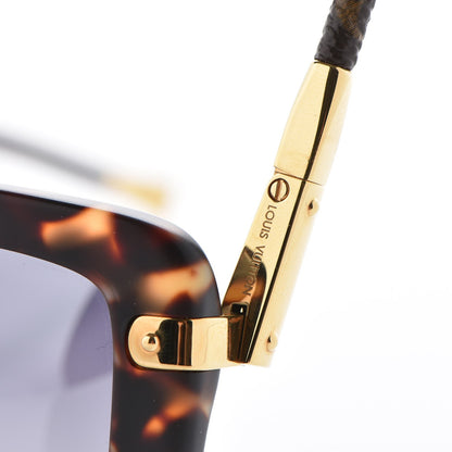 Louis Vuitton Monogram Charlotte Z0629W Sunglasses Dark Tortoise 6 of 10