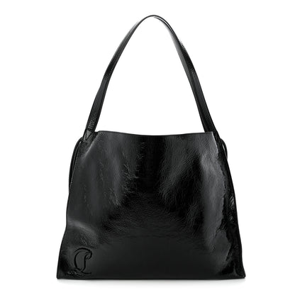 Christian Louboutin Patent Vogue Le 54 Tote Black 1 of 11