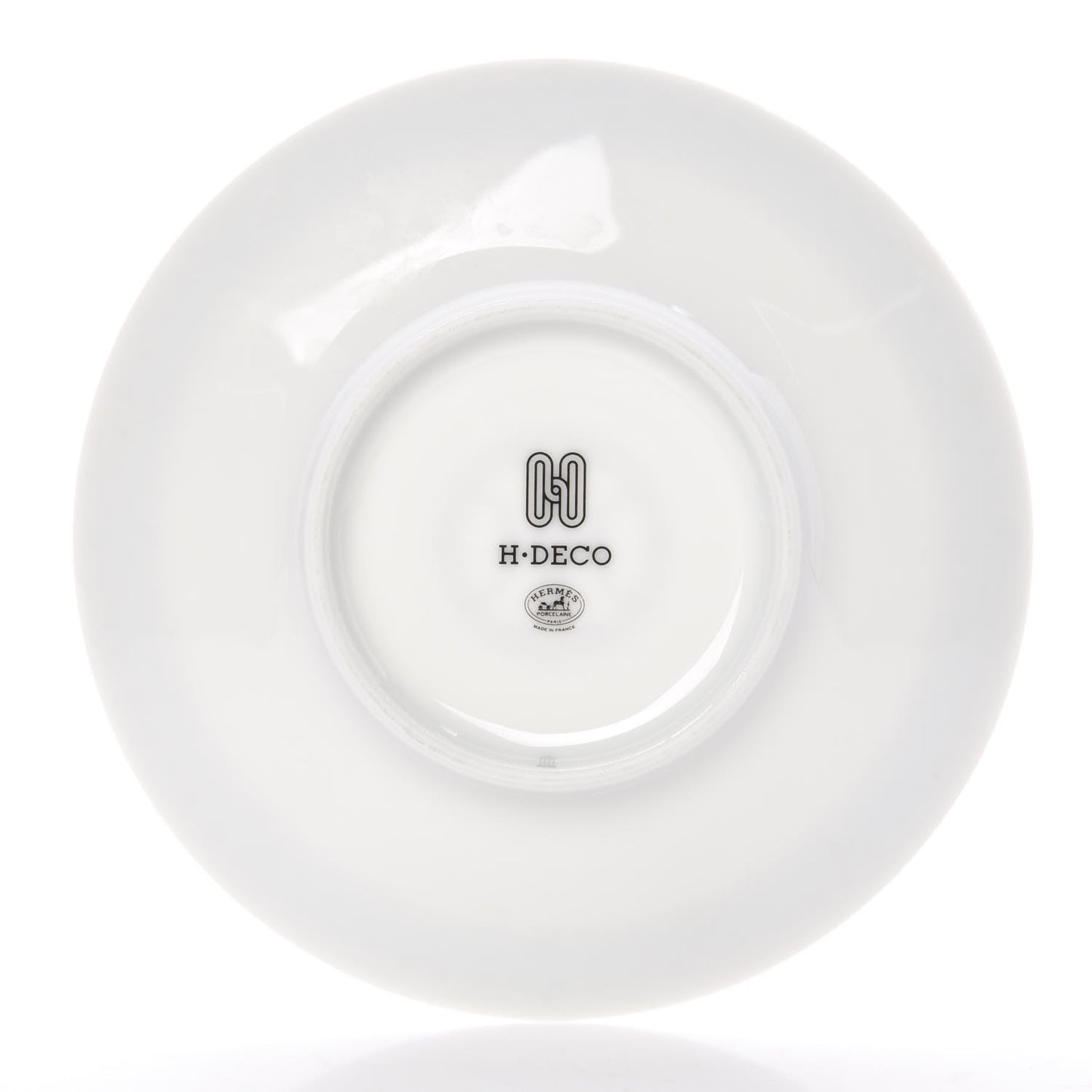 Porcelain H Deco Tea Cup And Saucer Set Of 2