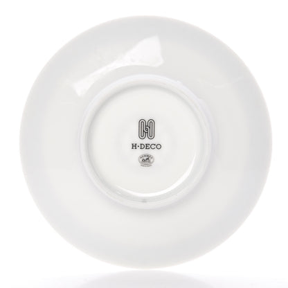 Hermes Porcelain H Deco Tea Cup And Saucer Set Of 2 5 of 8