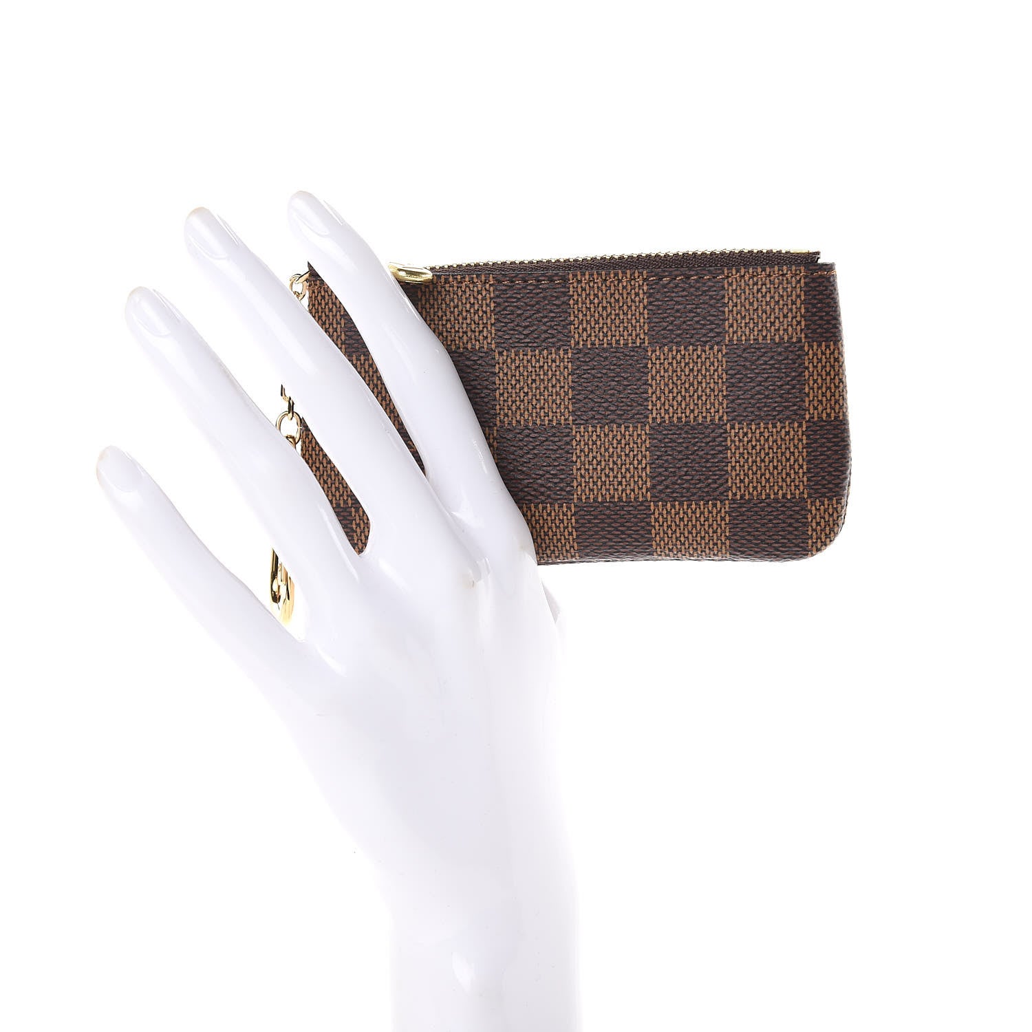 Louis Vuitton Damier Ebene Key Pouch 2 of 6